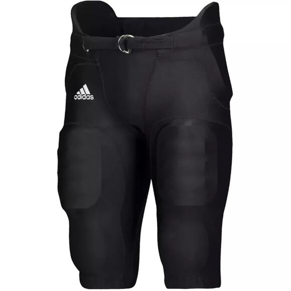 Adidas Integrated Football Pad Black Pants Adult Size Medium 690PA 005 - Picture 1 of 6